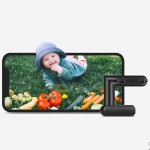 Kamera Lipat Pintar – Kamera 4K 360° / 3D 180°, Lensa Fisheye, Kamera Aksi untuk Vlog dan Perekaman Video